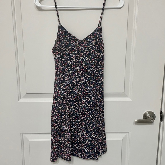 [90s Vintage] Smart Set Floral Sun Dress - Picture 1 of 1